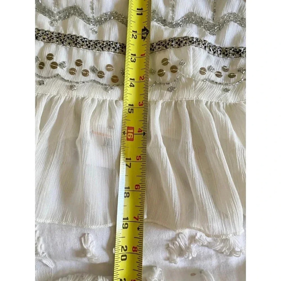 Free People Top Women’s Small Camille Embroidered Tank - Picture 8 of 8